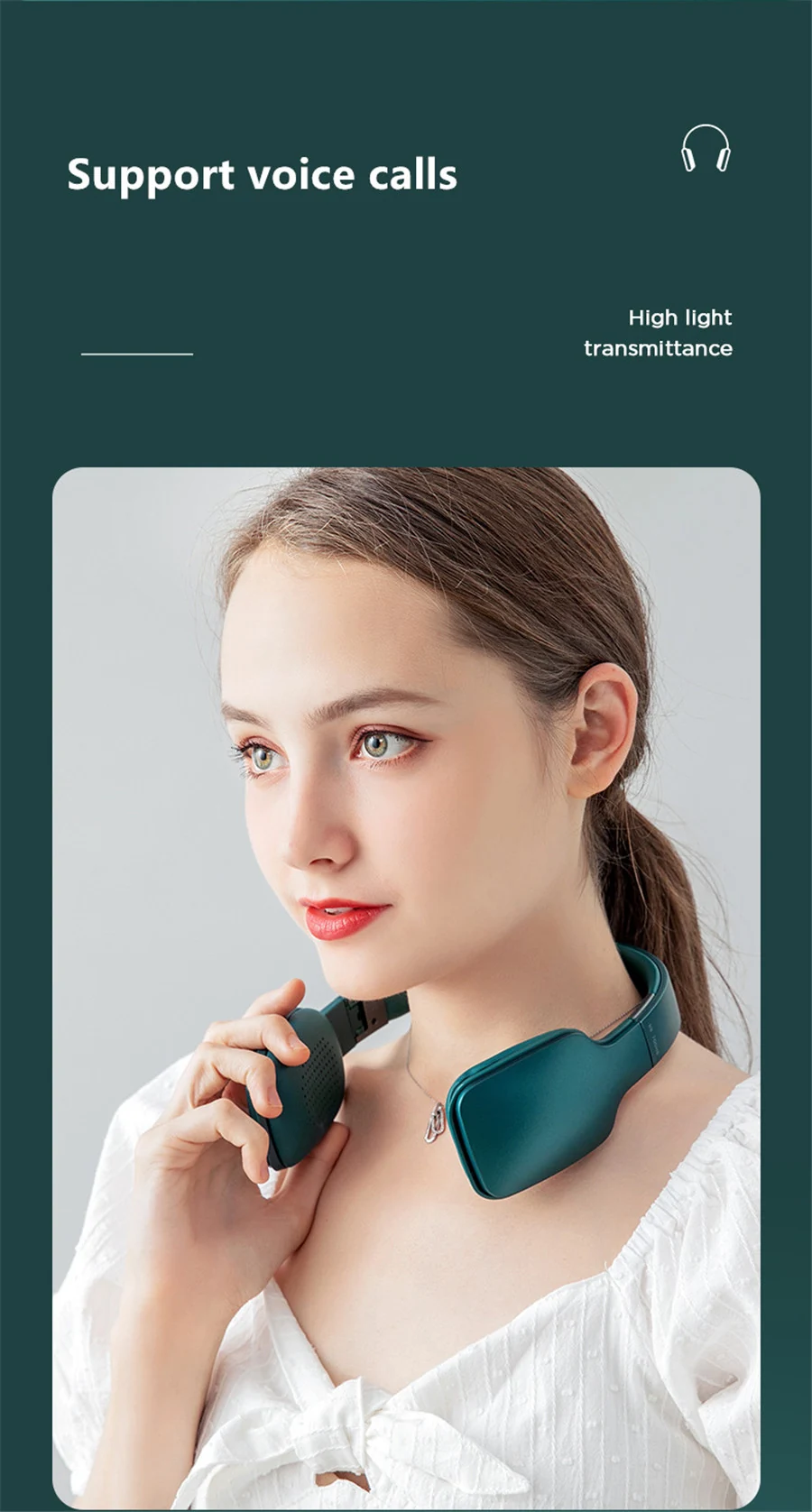Remax RB-700HB Bluetooth Headphone Wireless 5.0 Earphone Ultra Thin Headset Wich Mic HD Call For iOS/Android