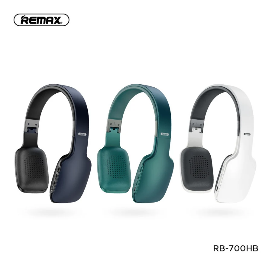Remax RB-700HB Bluetooth Headphone Wireless 5.0 Earphone Ultra Thin Headset Wich Mic HD Call For iOS/Android