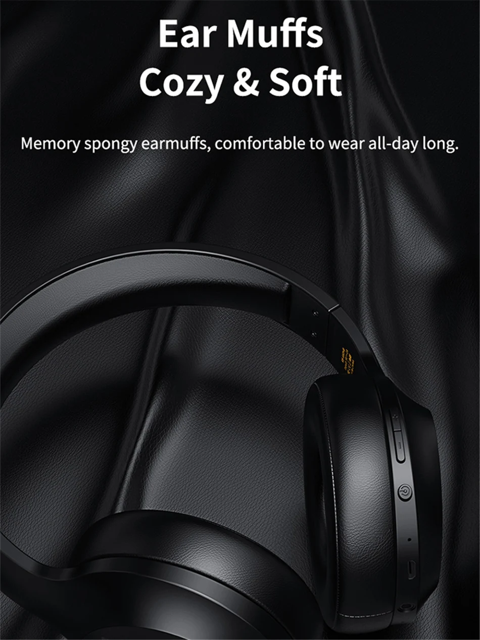 Remax RB-660HB Wireless Headphone Bluetooth 5.0 Earphone Headset Stunning Sound with 3.5mm Audio cable
