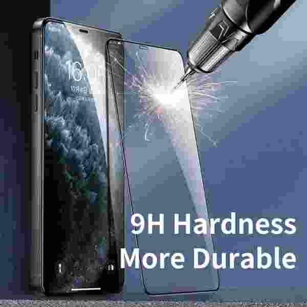 Защитное стекло Remax 9D для iPhone 15/14/13/12/11 с полным покрытием экрана — изображение 4