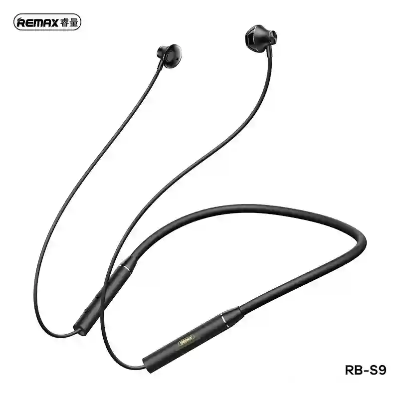 Remax Wireless Neckband Sport Earphone Bluetooth 5.3 Headphone With Mic For Call Music Sport