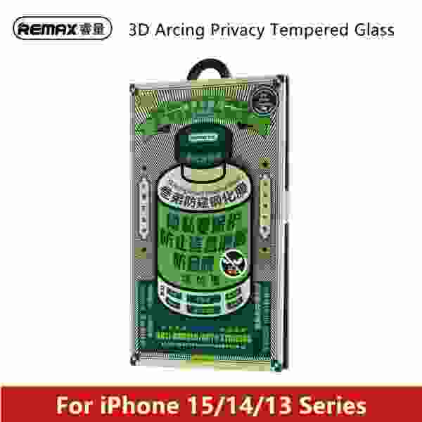 Защитное стекло Remax GL-27 с защитой от подглядывания для iPhone 15/14/13