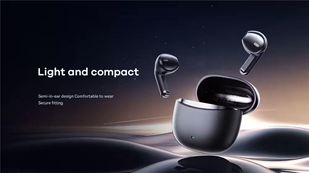 REMAX True Wireless Earphone Stereo Earbuds For Music & Call Bluetooth 5.4 Headphone CozyBuds W26