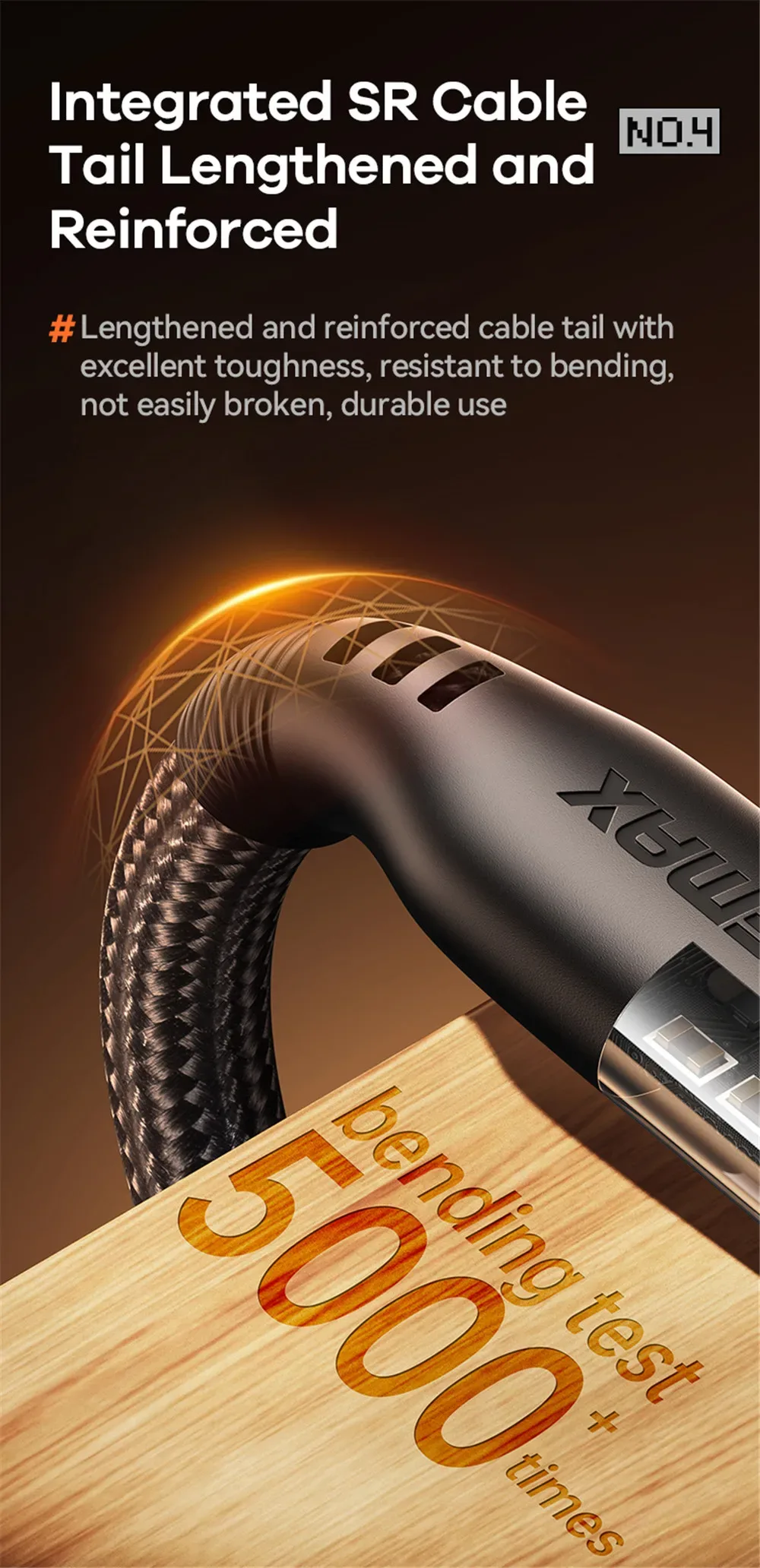 REMAX 60W Cyberpunk PD Fast Charging C-C Date USB Cable Type-C to Type-C Braided Cable For Phones/Laptop/Tablets