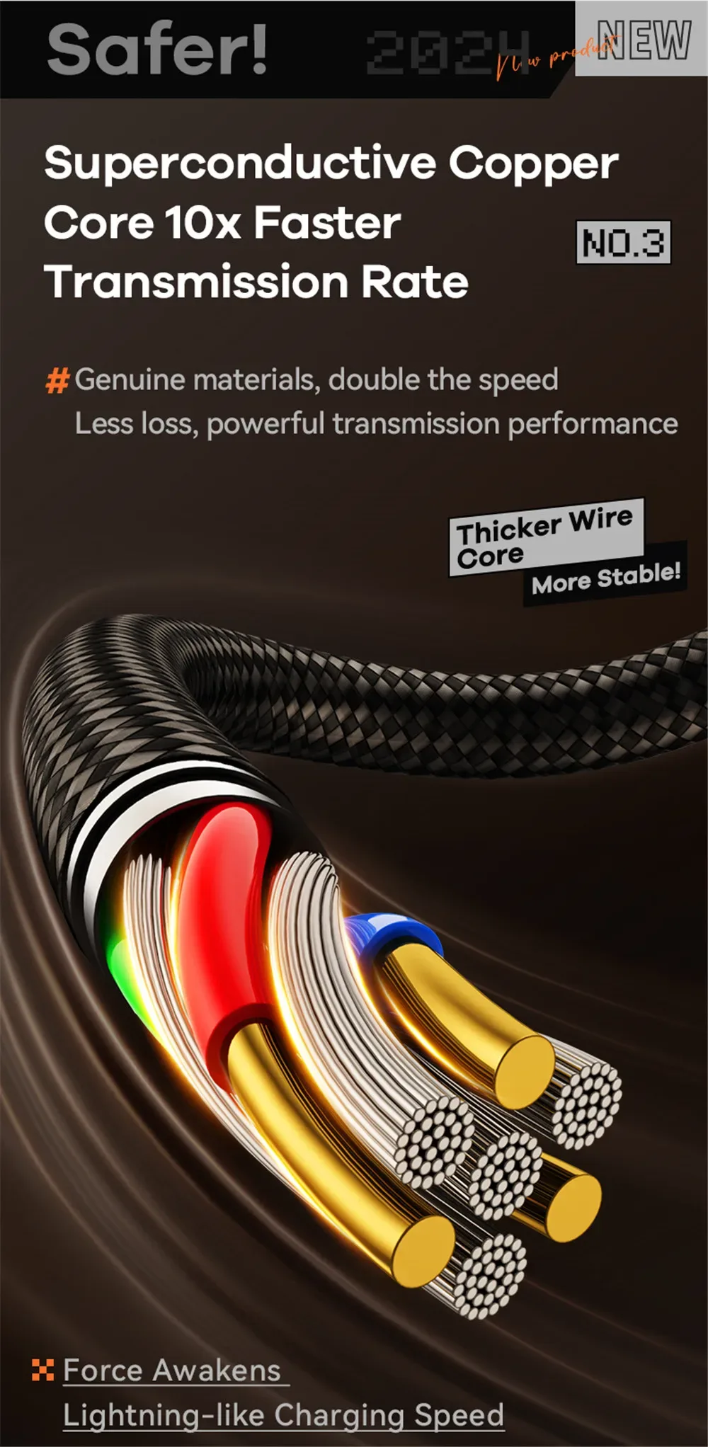 REMAX 60W Cyberpunk PD Fast Charging C-C Date USB Cable Type-C to Type-C Braided Cable For Phones/Laptop/Tablets