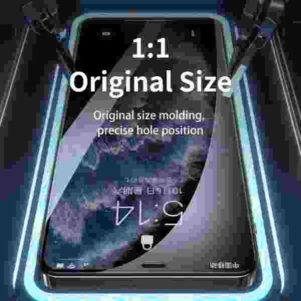Remax Tempered Glass Full Screen Protector For iPhone 15 15Pro 14/13/12 Series 9H Hardness HD Vision — изображение 5