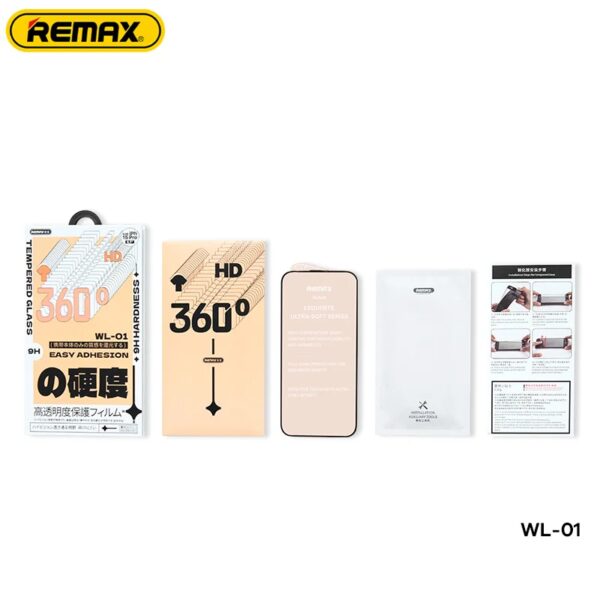 Защитное стекло REMAX Future Ultra-soft HD для iPhone 15 Pro, 15 Pro Max, 16, 16 Plus, 16 Pro, 16 Pro Max — изображение 6