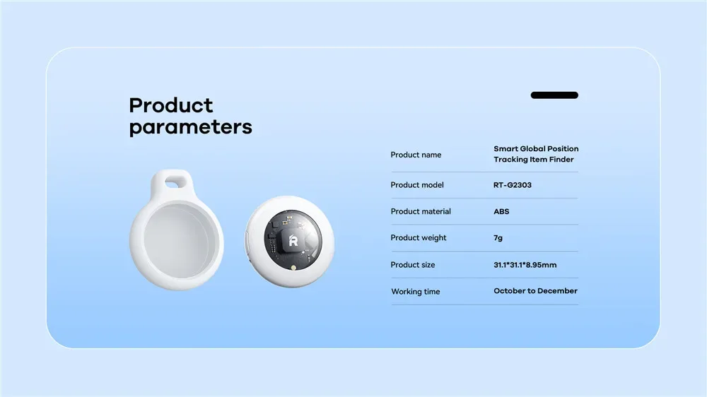 REMAX Smart GPS Global Position Tracking Finder Works For Apple Find My App Bluetooth Anti-Lost Tag Alarm Reminder For Pets