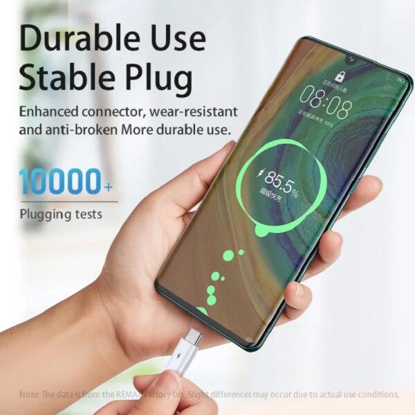 Универсальный кабель для быстрой зарядки Remax RC-175a 5A 22.5W с Type-C — изображение 5