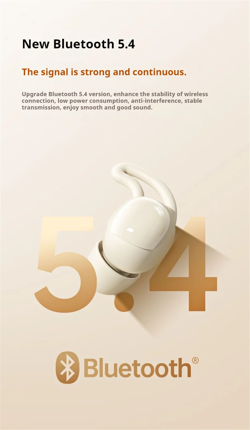 New REMAX Sleep True Wireless Earphone Noise Reduction TWS Earbuds With Mic For Music & Call Bluetooth 5.4 Soft Silicone