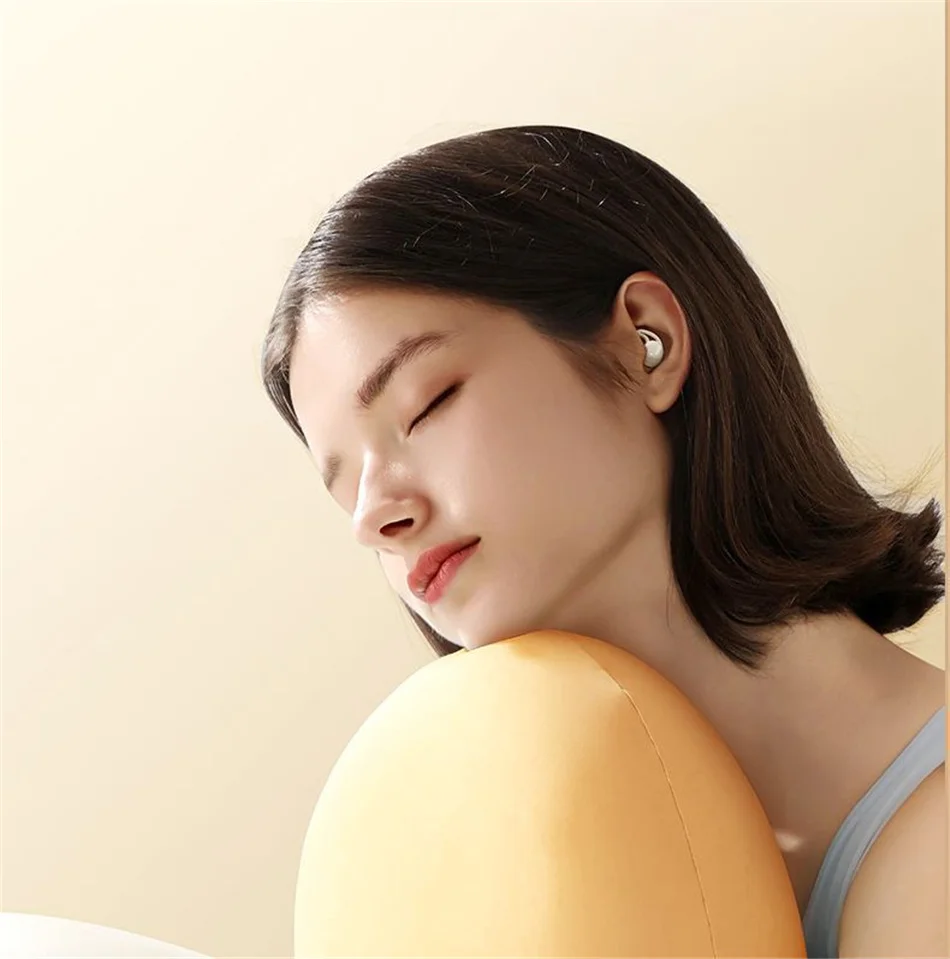 New REMAX Sleep True Wireless Earphone Noise Reduction TWS Earbuds With Mic For Music & Call Bluetooth 5.4 Soft Silicone