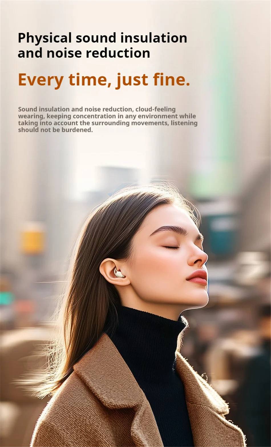 New REMAX Sleep True Wireless Earphone Noise Reduction TWS Earbuds With Mic For Music & Call Bluetooth 5.4 Soft Silicone