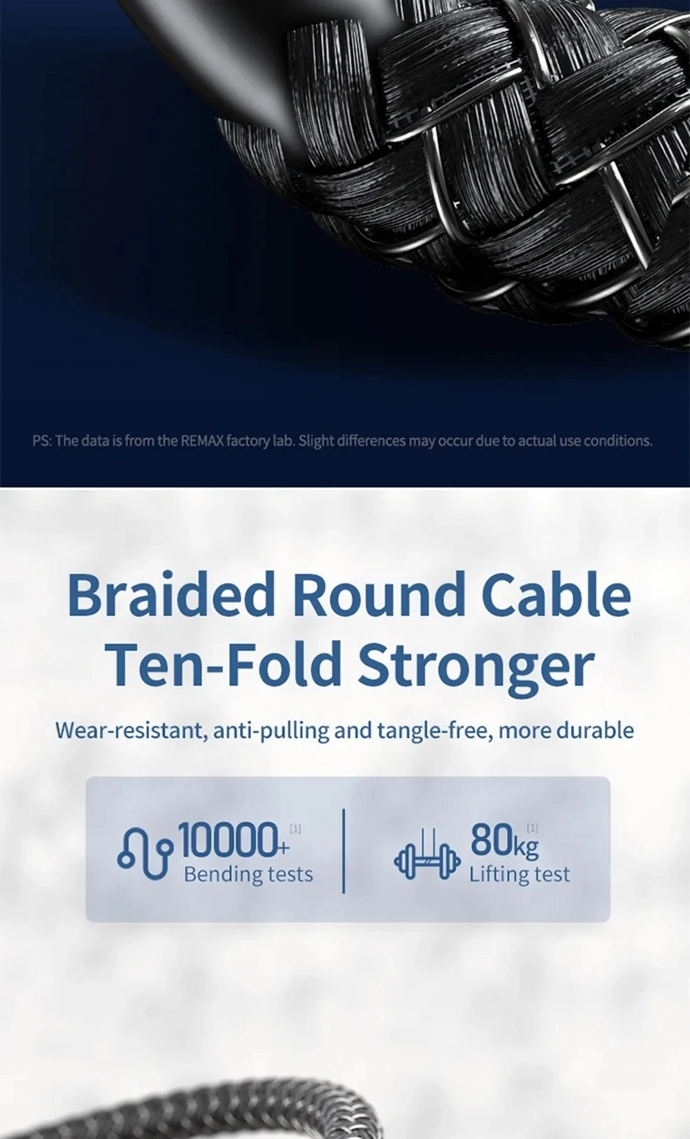 Remax cable100W Type C Fast Charging Braided Cable for iPhone 15 Charging Cable Data Transmission Cord for iPhone Xiaomi Samsung