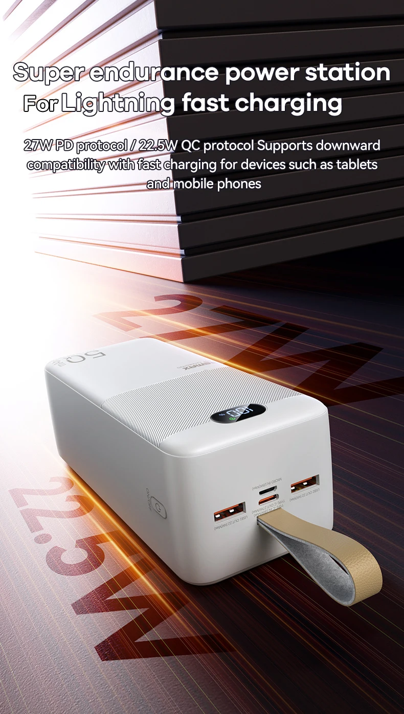 REMAX 110W 100000mAh 80000mAh 50000mAh Power Bank PowerBank Large Capacity External Battery Pack For iPhone 15 14 MacBook Laptop