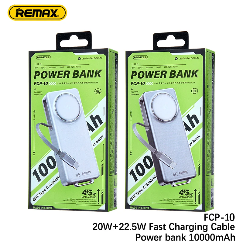 REMAX 45W 30000mAh Power Bank Fast Charging For iPhone 15 14 Samsung S23 Xiaomi Oneplus Magnetic Tape PowerBank Portable Charger