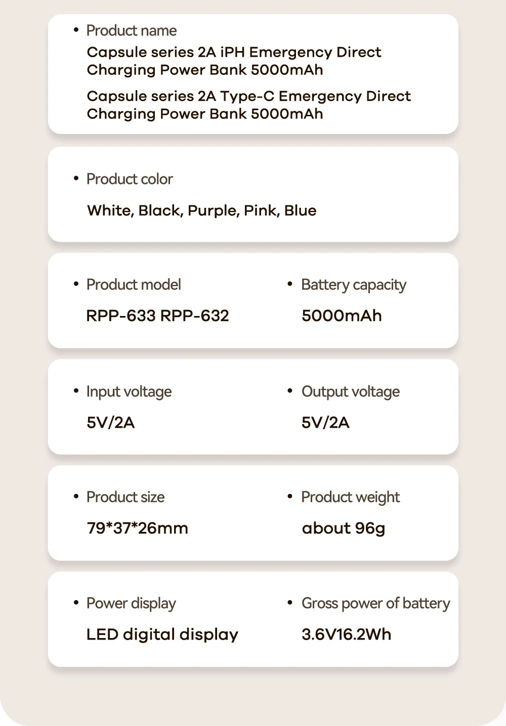 REMAX Power Bank Portable Charger For iPhone 16 Pro MAX 15 14 13 12 Mini 11 XS 8 Xiaomi Samsung Oneplus Pocket PowerBank 5000mAh