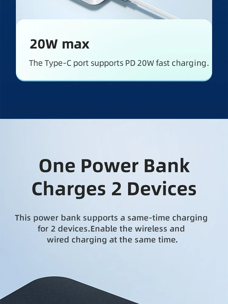 REMAX Magnetic Power Bank Wireless Charging For iPhone 16 Pro MAX 15 14 13 Xiaomi Earbuds Watch 10000mAh Mini PowerBank Portable
