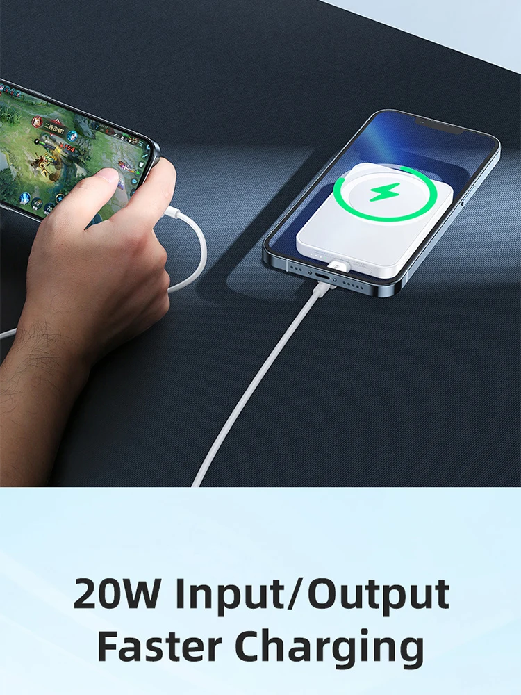 REMAX Magnetic Power Bank Wireless Charging For iPhone 16 Pro MAX 15 14 13 Xiaomi Earbuds Watch 10000mAh Mini PowerBank Portable