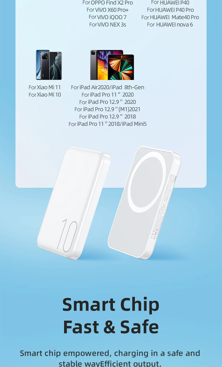 REMAX Magnetic Power Bank Wireless Charging For iPhone 16 Pro MAX 15 14 13 Xiaomi Earbuds Watch 10000mAh Mini PowerBank Portable