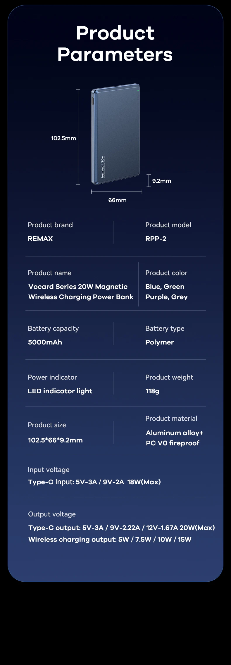 REMAX Magnetic Power Bank Alloy Wireless Charger For iPhone 15 Pro MAX 13 12 Xiaomi 14 Samsung S23 Ultra Thin Portable PowerBank
