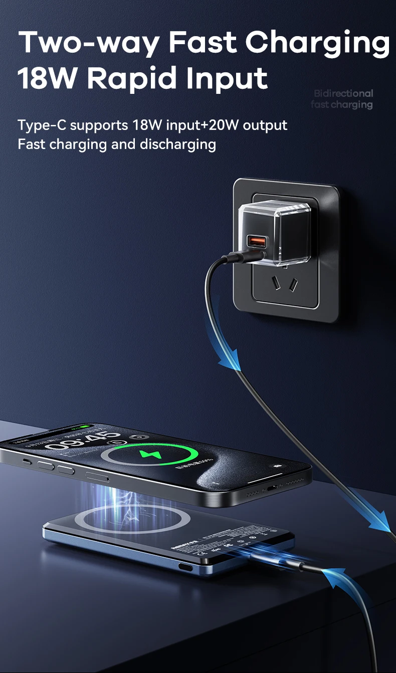 REMAX Magnetic Power Bank Alloy Wireless Charger For iPhone 15 Pro MAX 13 12 Xiaomi 14 Samsung S23 Ultra Thin Portable PowerBank