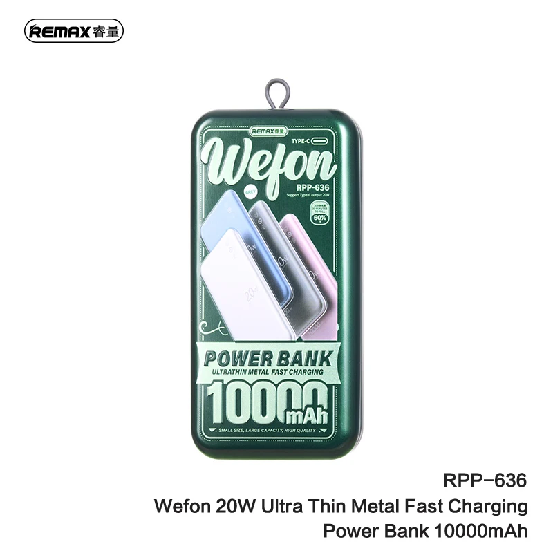 REMAX 22.5W 10000mAh Power Bank Quick Charge For iPhone 15 14 13 12 11 Pro MAX Samsung Xiaomi Oneplus Powerbank External Charger