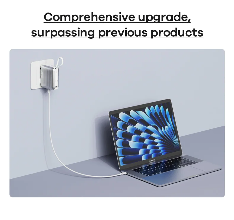 REMAX 15000mAh Power Bank Fast Charging For iPhone 15 MacBook iPad Airpods Xiaomi Laptop Tablet Portable PowerBank Wall Charger