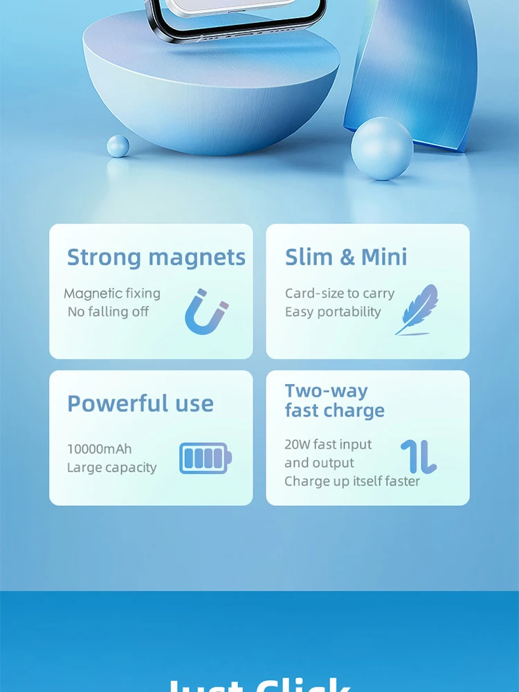REMAX 30W Magnetic PowerBank Portable Wireless Charger For iPhone 15 Pro MAX 14 Plus X Samsung Xiaomi Huawei Power Bank 10000mAh