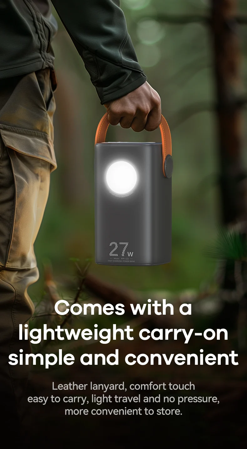 REMAX 27W 80000mAh Power Bank Fast Charging For iPhone 15 Pro MAX 14 13 12 X iPad Xiaomi Samsung PowerBank Outdoor Power Station