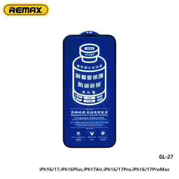 Защитное стекло REMAX GL-27 3D HD для iPhone 16 Series — изображение 4
