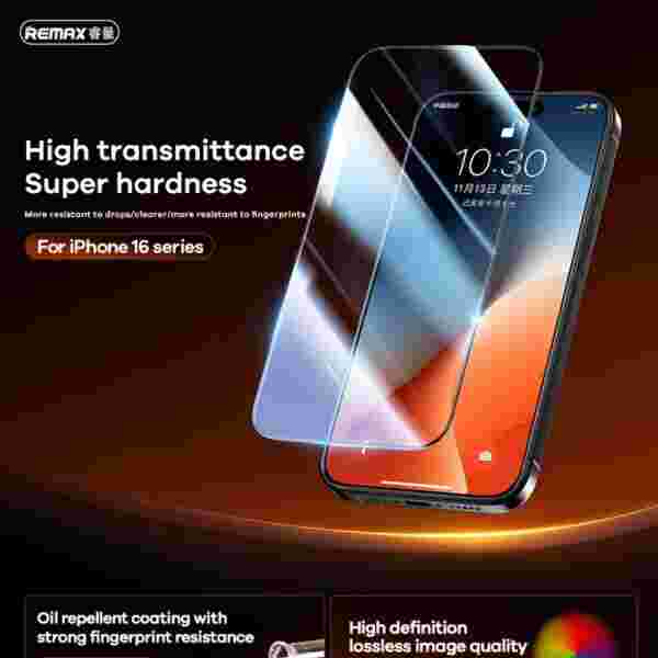Защитное стекло REMAX GL-27 3D HD для iPhone 16 Series — изображение 2