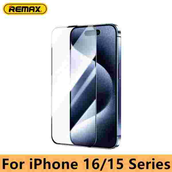 Защитное стекло REMAX Future Ultra-soft HD для iPhone 15 Pro, 15 Pro Max, 16, 16 Plus, 16 Pro, 16 Pro Max