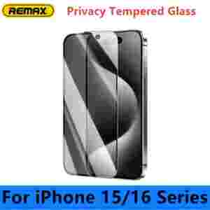 Защитное стекло REMAX Future Series Privacy для iPhone 15 Pro / iPhone 15 Pro Max (WL-03)