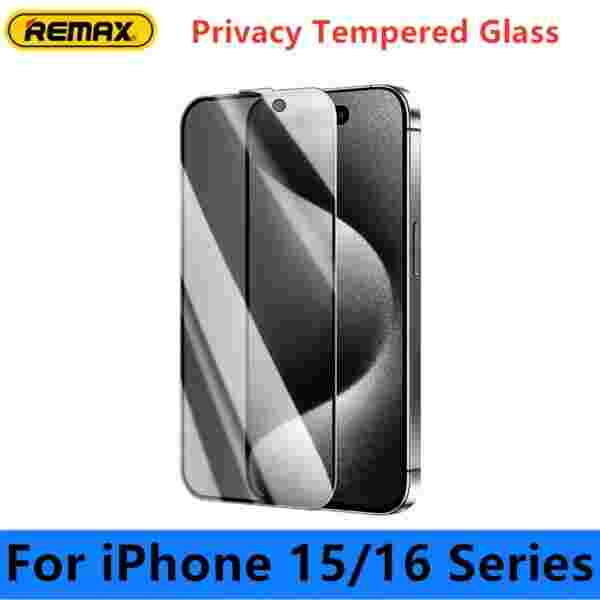 Защитное стекло REMAX Future Series Privacy для iPhone 15 Pro / iPhone 15 Pro Max (WL-03)