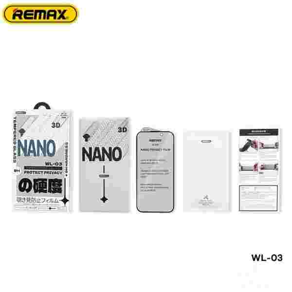 Защитное стекло REMAX Future Series Privacy для iPhone 15 Pro / iPhone 15 Pro Max (WL-03) — изображение 6