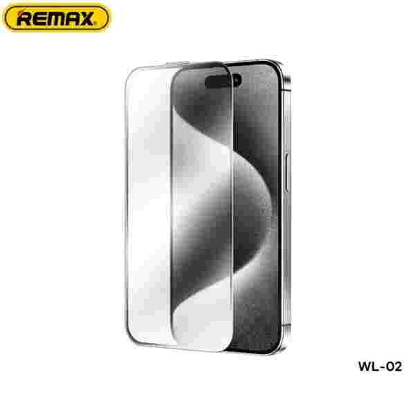 Защитное стекло REMAX Future AG Series Frosted для iPhone 15 Pro / iPhone 15 Pro Max (WL-02) — изображение 4