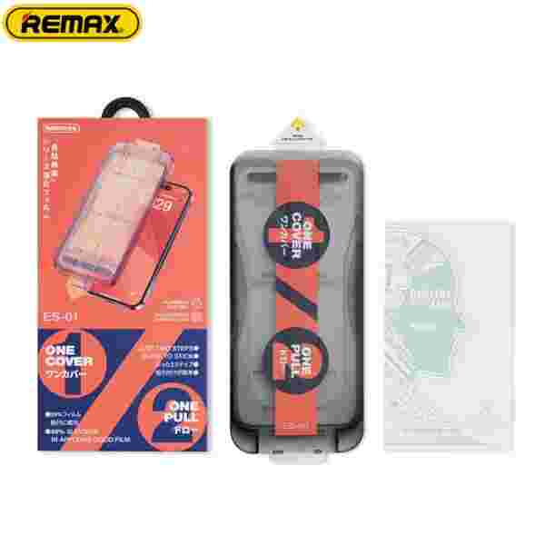 Защитное стекло Remax ES-01 для iPhone 15, iPhone 16, IPhone 17(HD Tempered Glass) — изображение 6