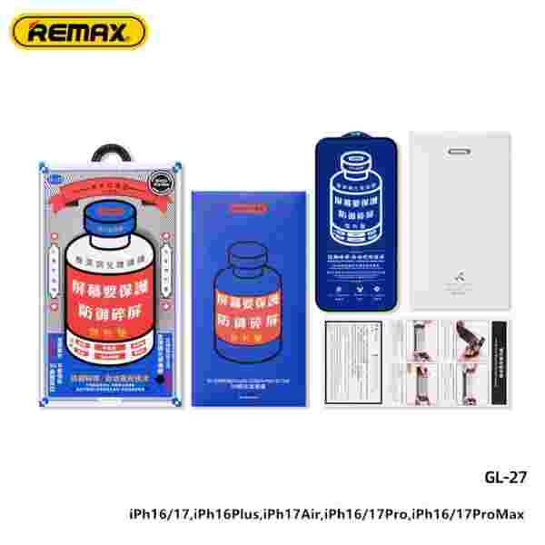 Защитное стекло REMAX GL-27 3D HD для iPhone 16 Series — изображение 6