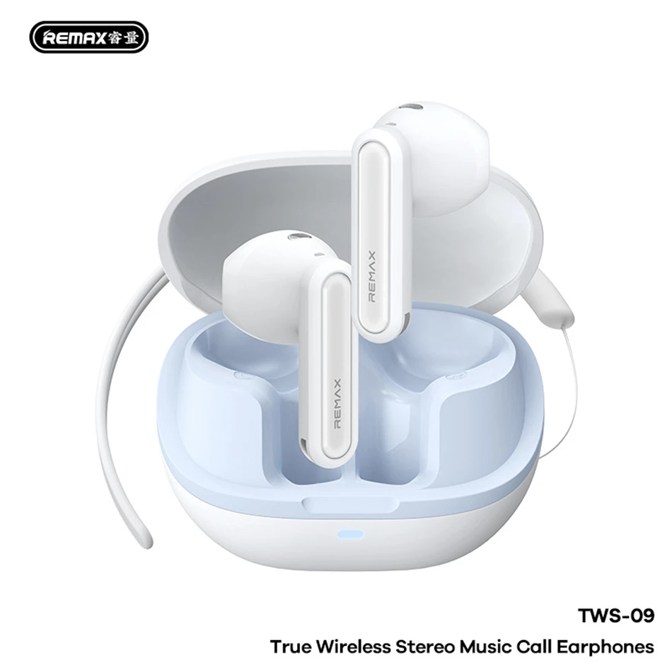 REMAX Ture Wireless Stereo Earphones ANC+ENC Dual Noise Reduction Bluetooth V6.0 TWS Earbuds Headset